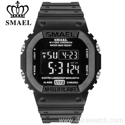 SMAEL Digital Watch Men Sports Watches LED Military